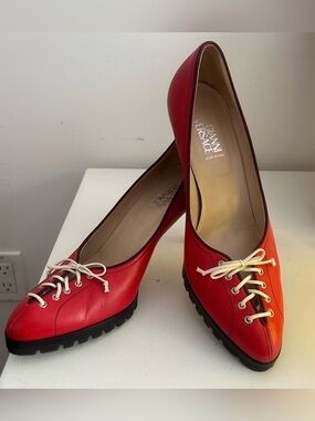 Gianni Versace Red Pumps sz 40